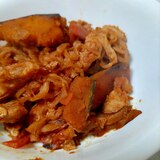 切干大根の煮物が豚肉と主菜になるリメイクレシピ